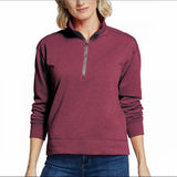 Eddie Bauer Women's 1/4 Zip Camp Fleece Sweatshirt