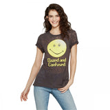 Dazed and Confused Women's Short Sleeve Alright Alright Burnout T-Shirt
