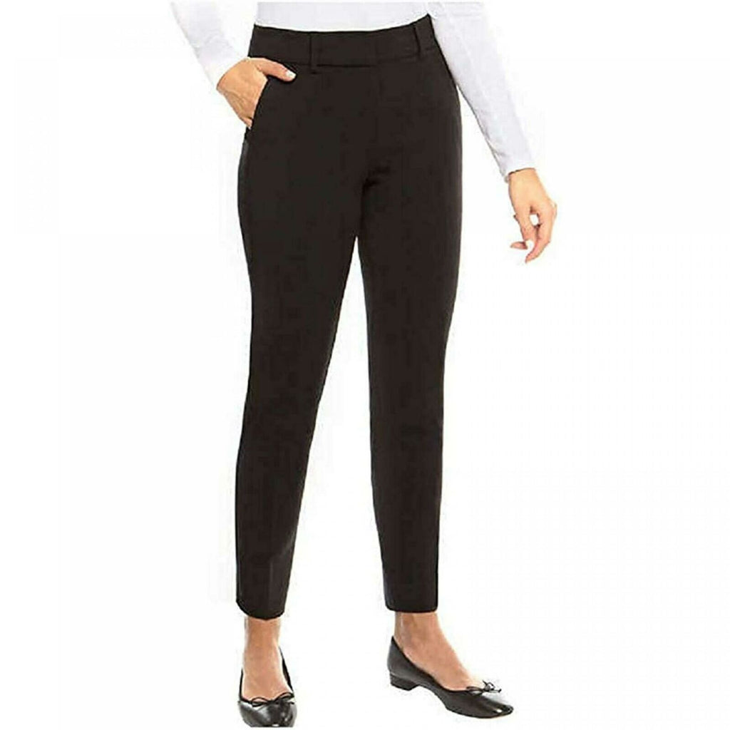 NWT Kirkland Signature Women's Slim Crop Trouser Pants. 7335241 12 –  Biggybargains