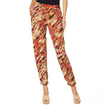 Antthony Women's Plus Size Culturally Styled Printed Pull On Pants