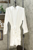 Thalia Sodi Women's Satin Short Wrap Robe
