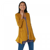 LOGO Legacy by Lori Goldstein Cotton Cashmere Cardigan