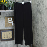 Susan Graver Women's Liquid Knit Split Leg Pants