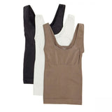 Nearly Nude Women's Plus Size 3 Pack  Seamless Shaping Tank