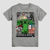 Minecraft Kids'  Short Sleeve Graphic T-Shirt