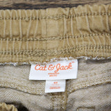 Cat & Jack Toddler Boys' Pull-On Straight Jeans Brown 4T