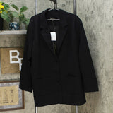 DG2 by Diane Gilman Women's Plus Size Ponte Knit Blazer