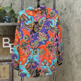 DG2 by Diane Gilman Signature Collection Women's Plus Size Silk Blend Blouse