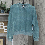 Supplies by Union Bay Womens French Terry Long Sleeve Summer Tie Dye Nala Top