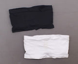 Rhonda Shear Plus Size 2 Pack Underwire Bras Black/ White 1X