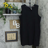 Nina Leonard Plus Size Sleeveless A-Line Sweater Dress