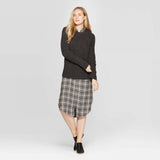 Universal Thread Women's Long Sleeve Crew Neck Raglan Pullover Sweater