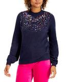 Charter Club Women's Sequined Pullover Sweater
