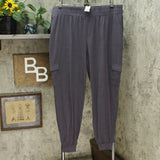 NWT AnyBody Womens Tall Cozy Knit Cargo Jogger Pants. A310169 XS Tall