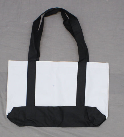 Liberty Bags nEW Boat Tote Bag White / Black 06075