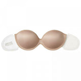 Fashion Forms Women's Adhesive Strapless Backless Bra Beige C