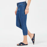 Charter Club Women's Tummy Control Bristol Capri Jeans