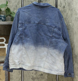 DG2 by Diane Gilman Women's Plus Size Embroidered Signature Denim Jacket