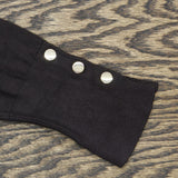 JM Collection Women's Button Cuff V-Neck Pullover Sweater