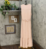 Knox Rose Women's Sleeveless Kimono Maxi Dress