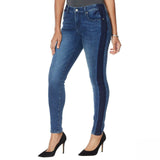 Colleen Lopez Women's Side Stripe Skinny Jeans