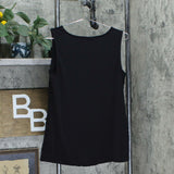 Susan Graver Women's Liquid Knit And Lace Cardigan And Tank Top Set