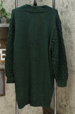 Antthony Women's Textured Duster Sweater Jacket