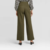 Who What Wear Women's Mid Rise Relaxed Trousers