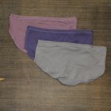 Hanes Premium 3 Pk Microfiber Basic Hipster Underwear Briefs MultiColored 8
