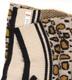 Mossimo Women's Sweater Knit Leopard Scarf