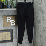 Isaac Mizrahi Live! Women's 24/7 Stretch Ankle Pants With Seam Black 4