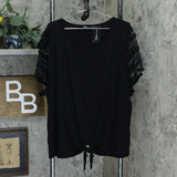 NWT Charter Club Petite Sequinned Popover Top. 100112505PT Petite Large