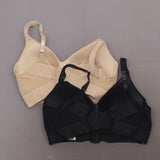 Rhonda Shear 2 Pack Mesh Back Detail Molded Cup Bra Dark Nude/ Black XL