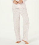 Charter Club Women's Cotton Floral Pajama Pants. 100034496 Pink XXL