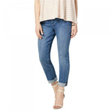 Laurie Felt Women's Plus Size Classic Denim Boyfriend Jeans