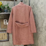 A New Day Women's Long Sleeve Textured Boucle Cardigan Sweater Coat