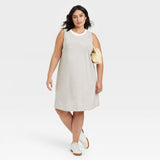 A New Day Women's Plus Size Muscle Tank Dress