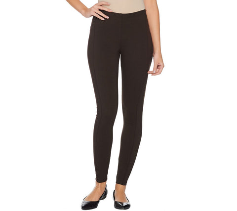 Women with Control Slimming Pull-On Side Panels Leggings