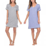 Honeydew Women's 2 Pack Soft Sleep Shirts