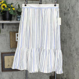 A New Day Women's Tiered Midi A-Line Skirt