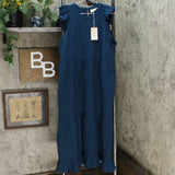Universal Thread Women's Sleeveless Tiered Ruffle Maxi Dress
