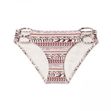 Xhilaration Women's Geo Stripes Strappy Sides Bikini Bottom