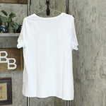 Isaac Mizrahi Live! Plus Size Essentials Pima Cotton Scoop T-Shirt