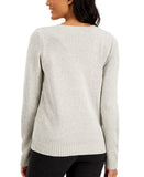 Karen Scott Women's Embellished Christmas Sweater