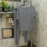 Calvin Klein Underwear Women's Motive T-Shirt Jogger Lounge Pajama Set