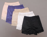 Rhonda Shear Women's 5 Pack Pin-Up Tap Panties With Lace Trim