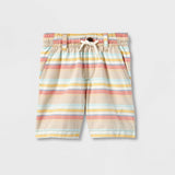 Oshkosh B'gosh Toddler Boys' Striped Woven Pull-On Shorts