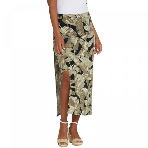 G.I.L.I. Women's Jetsetter Side Slit Maxi Skirt