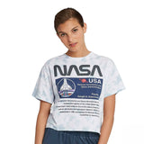 Mighty Fine Women's NASA USA Sleep Pajama T-Shirt