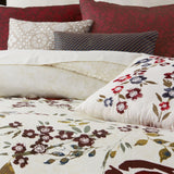 Martha Stewart Scarlet Meadow 10-Piece Queen Size Comforter Set